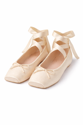 Coquette Lace-Up Ballet Shoes