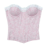 Blush Lace Muse Corset