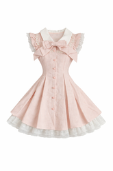 Strawberry Schoolgirl Dress