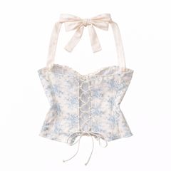 Blue Porcelain Corset