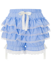 Gothic Plaid Ruffle Bloomers