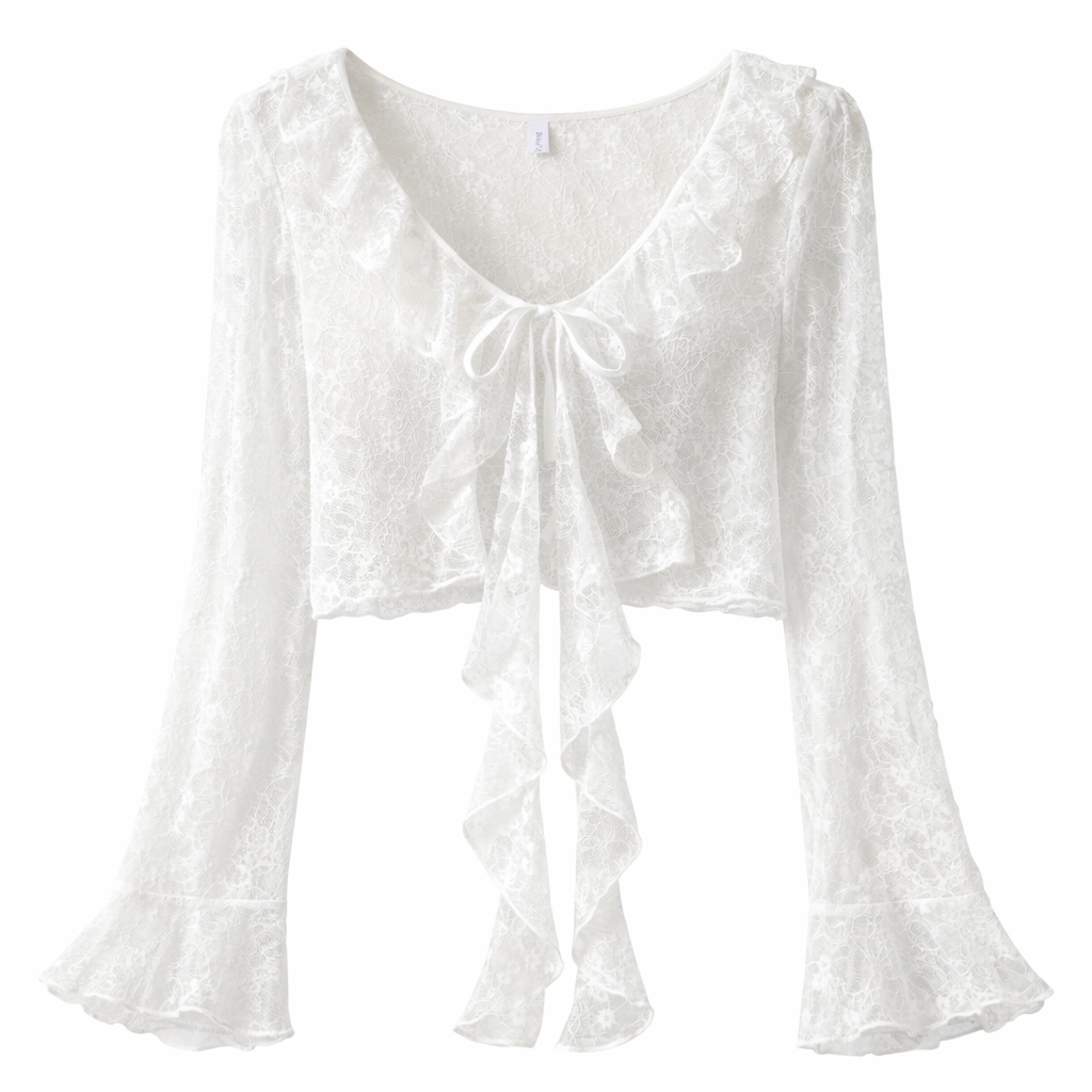 Angel Veil Sheer Cardigan