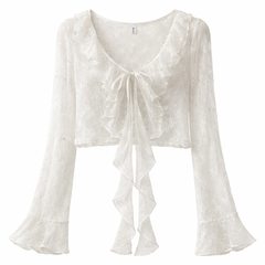Angel Veil Sheer Cardigan